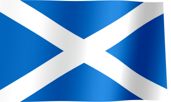 Scotland flag by Mustafa / All Waving Flags (CC BY 4.0)